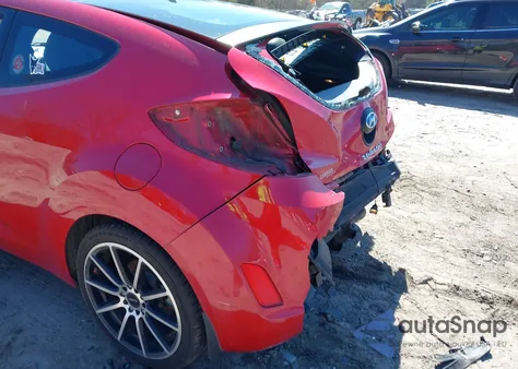 2016 Hyundai Veloster from USA, damaged, VIN KMHTC6ADXGU258985